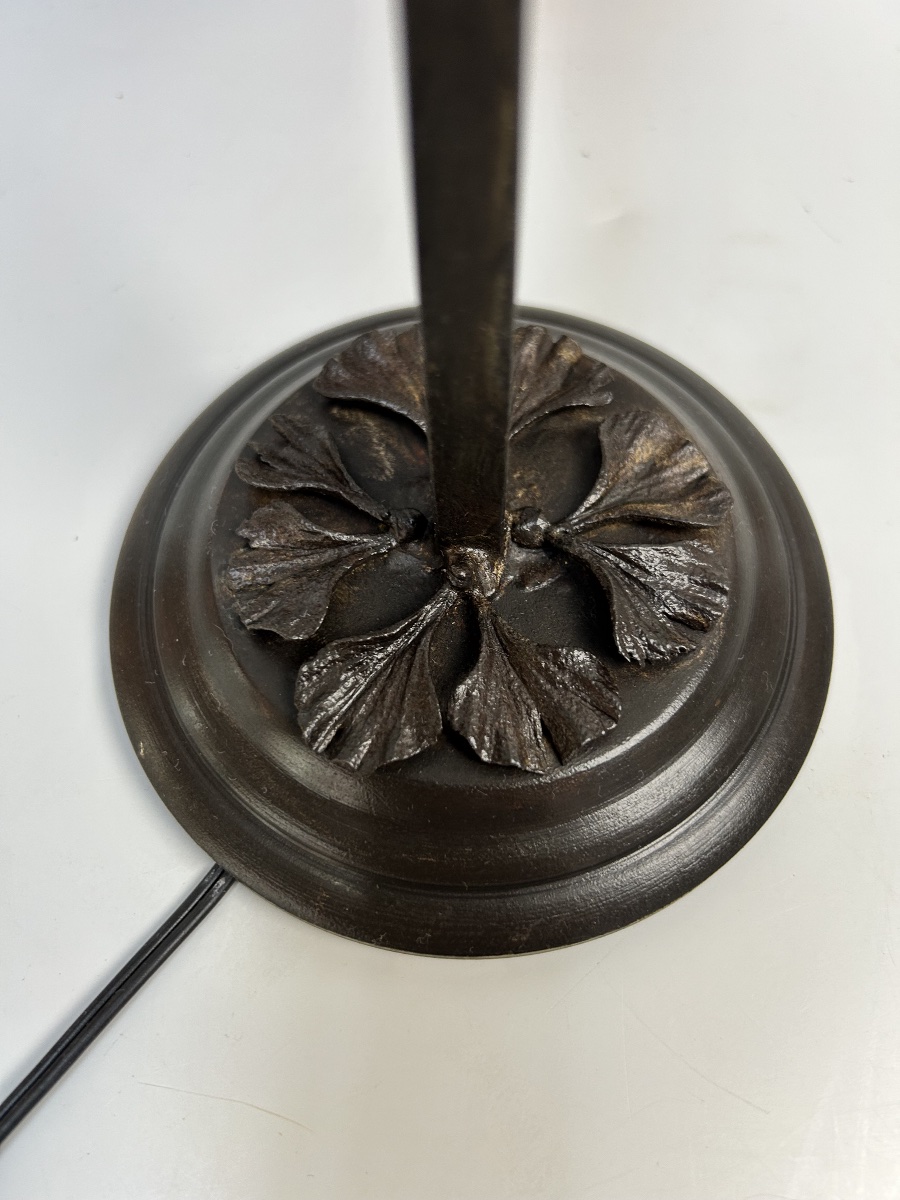 Daum Nancy, Pair Of Art Deco Wall Sconces -photo-5