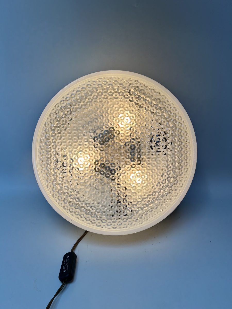 Plafonnier vintage (50/60) Holophane -photo-4