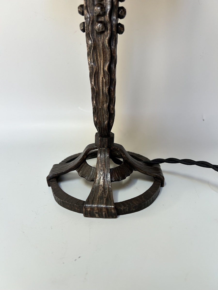 Lampe art déco de Raymond Subes -photo-3