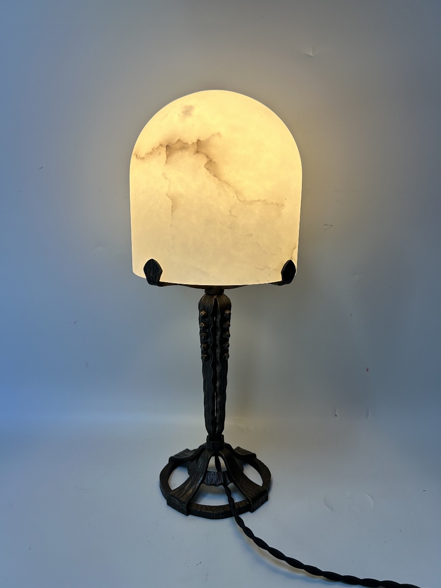 Lampe art déco de Raymond Subes -photo-2