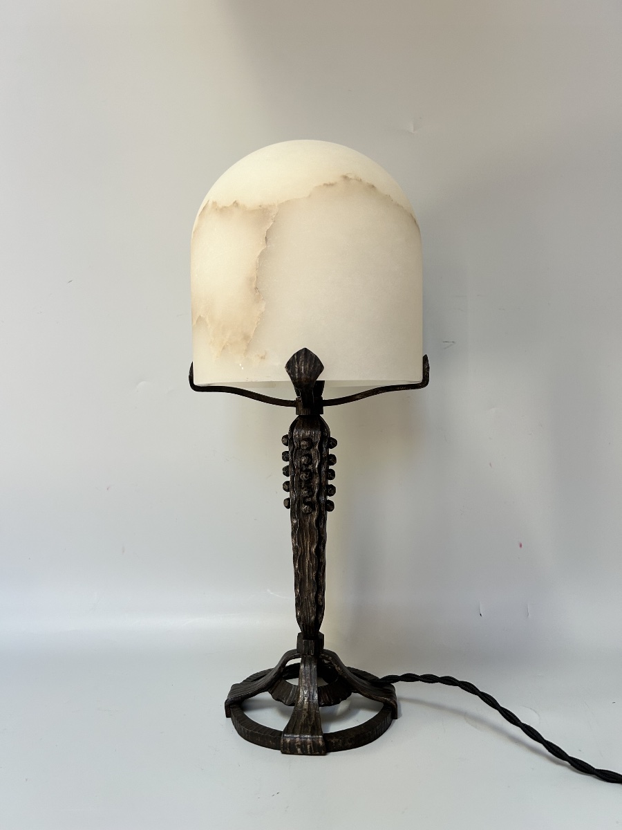 Lampe art déco de Raymond Subes 