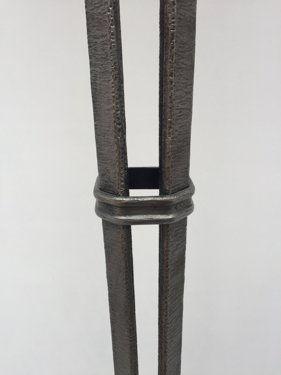 Edgar Brandt Rare Lampadaire  Art Déco-photo-7