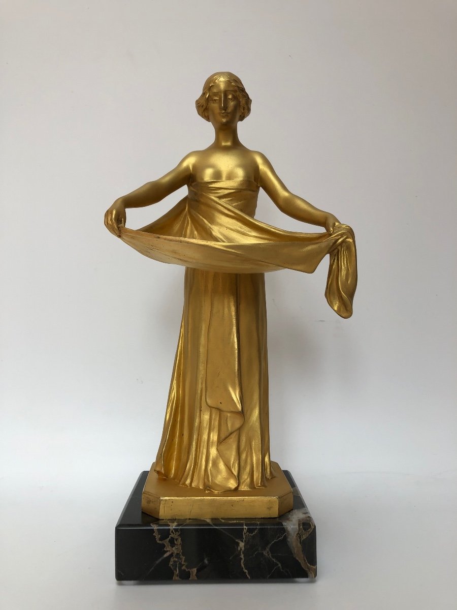 Maurice Bouval Bronze Art Nouveau (1863/1916 )