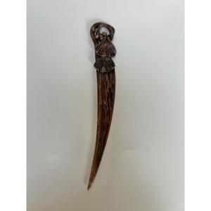 Edgar Brandt coupe papier art déco 