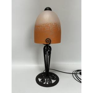 Schneider lampe art déco 