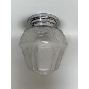 Muller Frères Luneville Art Deco Ceiling Light