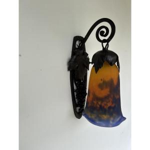 Muller Frères Luneville Wall Lamp Art Deco /art Nouveau