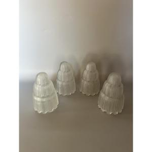 Sabino 4 Lamp Shades Art Deco 
