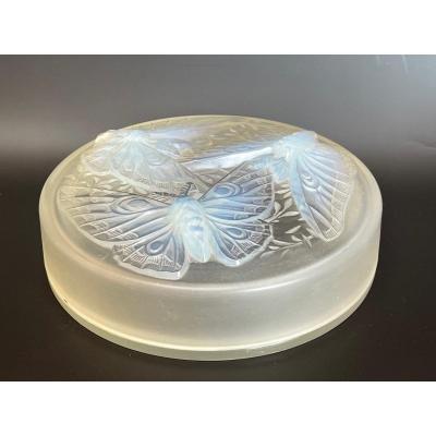 Opalescent Box Verlys Butterfly Decor