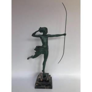 Max Le Verrier Art Deco Sculpture (atalante)