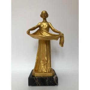 Maurice Bouval Bronze Art Nouveau (1863/1916)