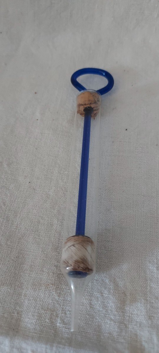 Trois Seringues De Vétérinaire En Verre Pour Insemination -photo-4