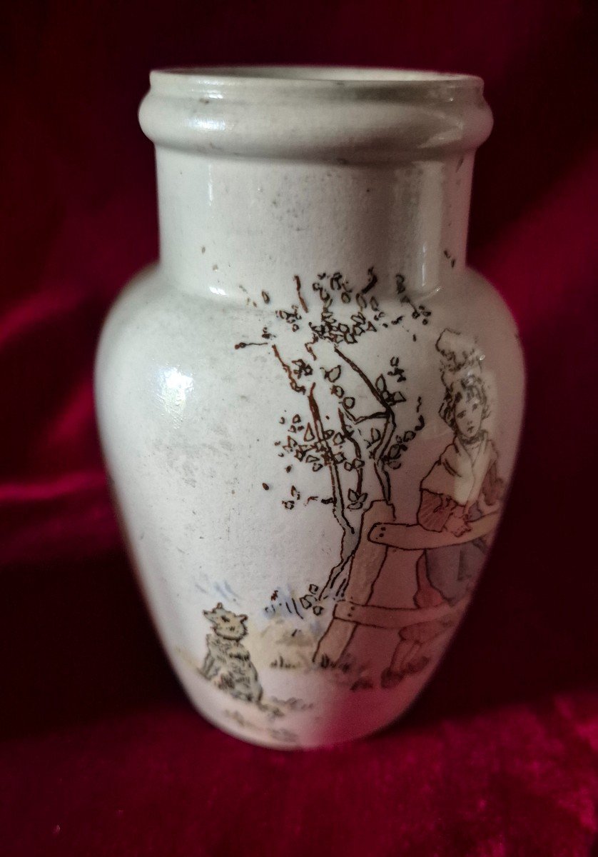 Three Mustard Pots In Lunéville Earthenware By Keller And Guérin -photo-4