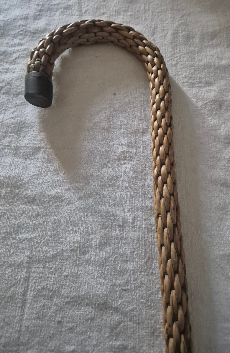 Camargue Braided Reed Cane, Early 20th Century 