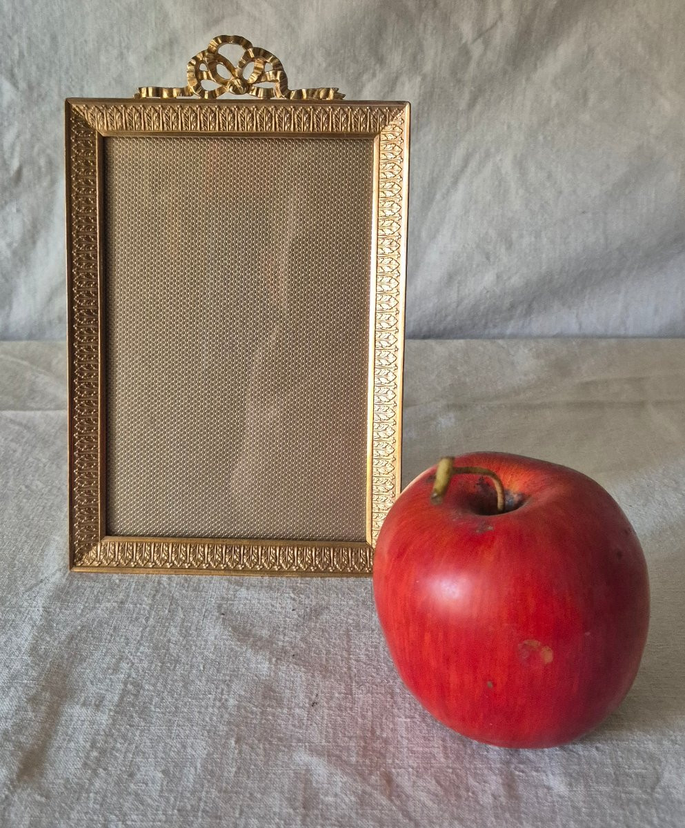 19th Century Gilt Bronze Album-style Photo Frame -photo-2