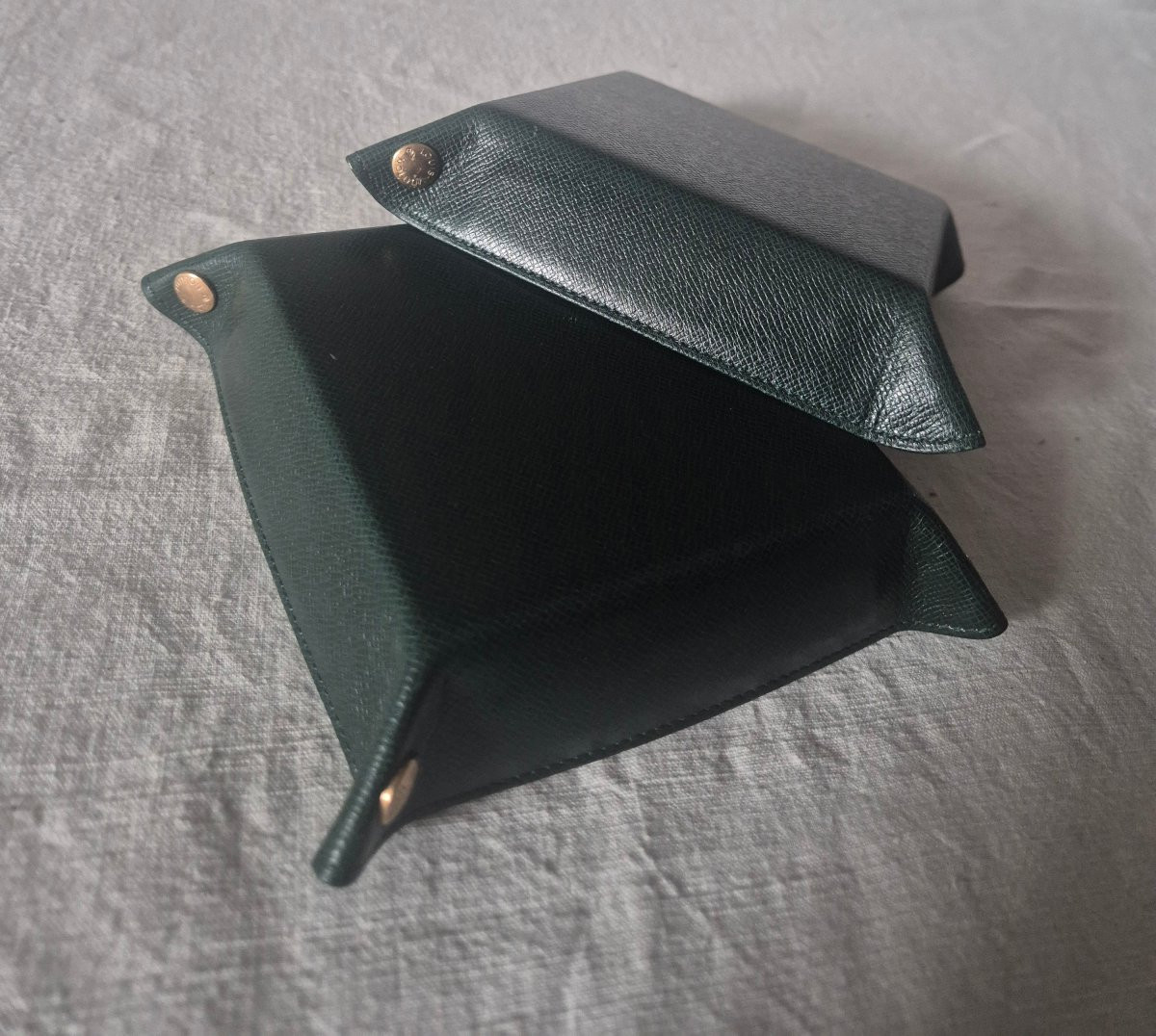 Two Louis Vuitton Leather Travel Pouches-photo-5