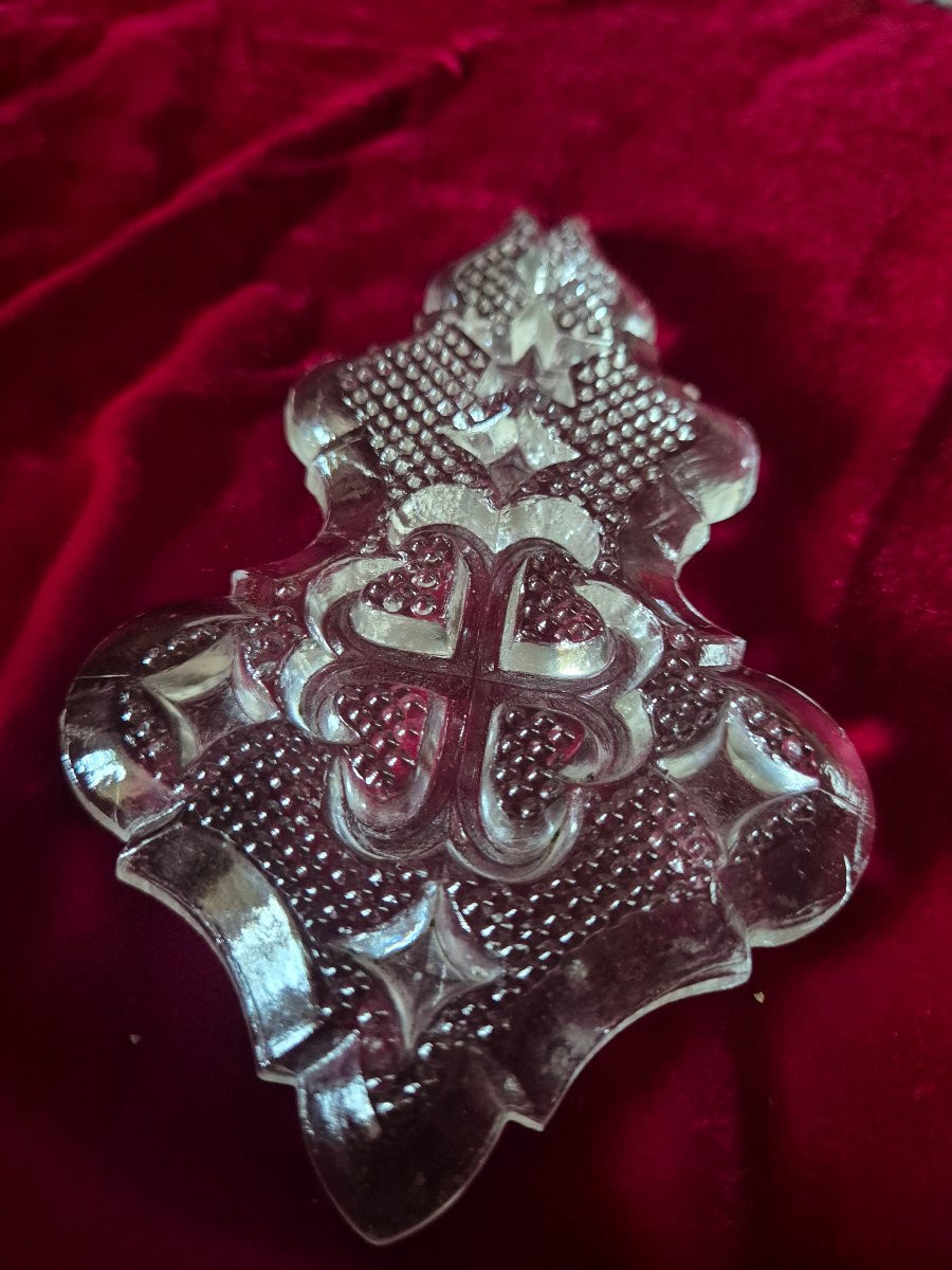 10 pampilles de lustre à la croix pattée Franc Maçonne des chevaliers des Templiers -photo-2