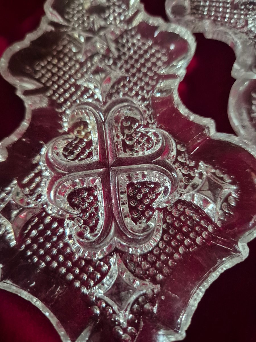 10 pampilles de lustre à la croix pattée Franc Maçonne des chevaliers des Templiers -photo-5