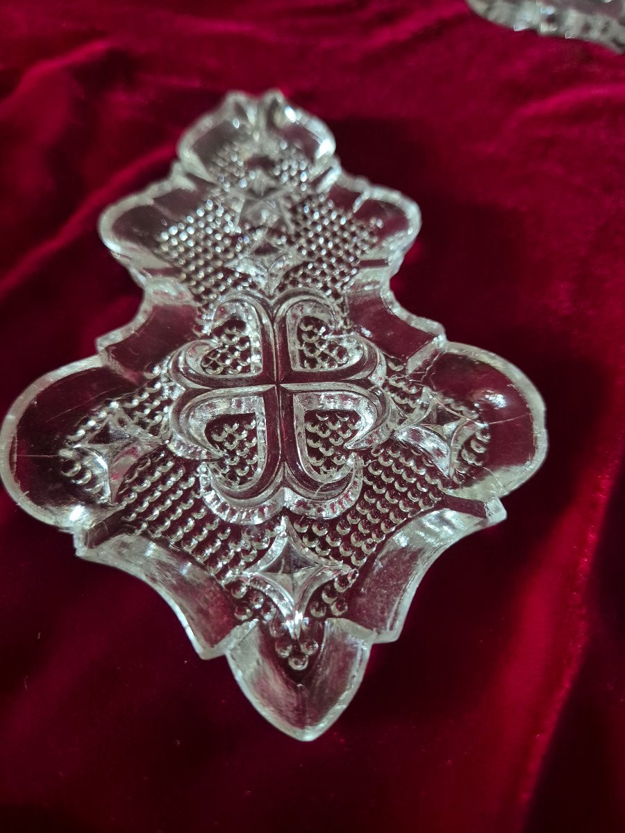 10 pampilles de lustre à la croix pattée Franc Maçonne des chevaliers des Templiers -photo-7