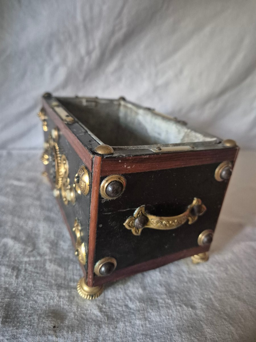 Petite jardinière Napoléon III de la maison Zimberg XIXème siècle -photo-1