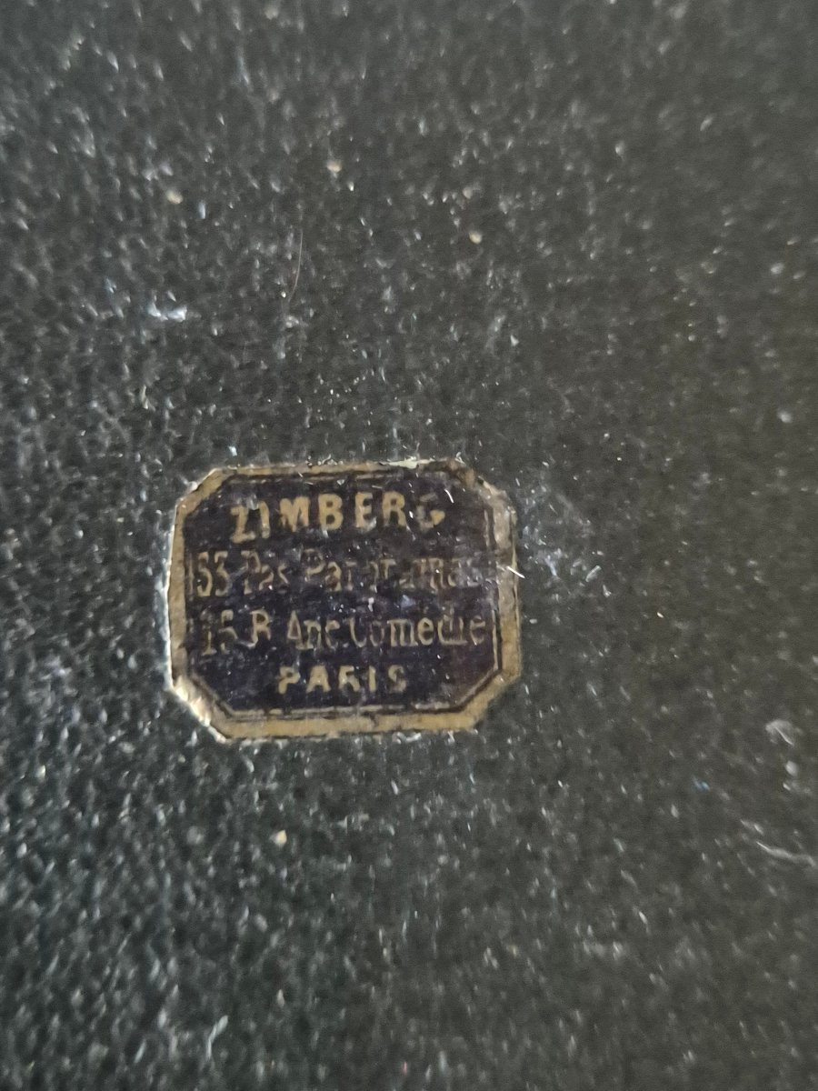 Petite jardinière Napoléon III de la maison Zimberg XIXème siècle -photo-2