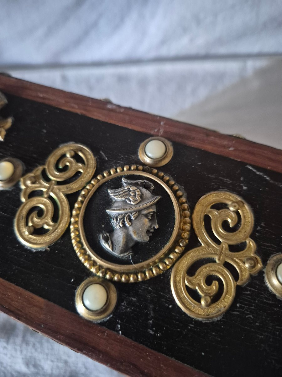 Petite jardinière Napoléon III de la maison Zimberg XIXème siècle -photo-4