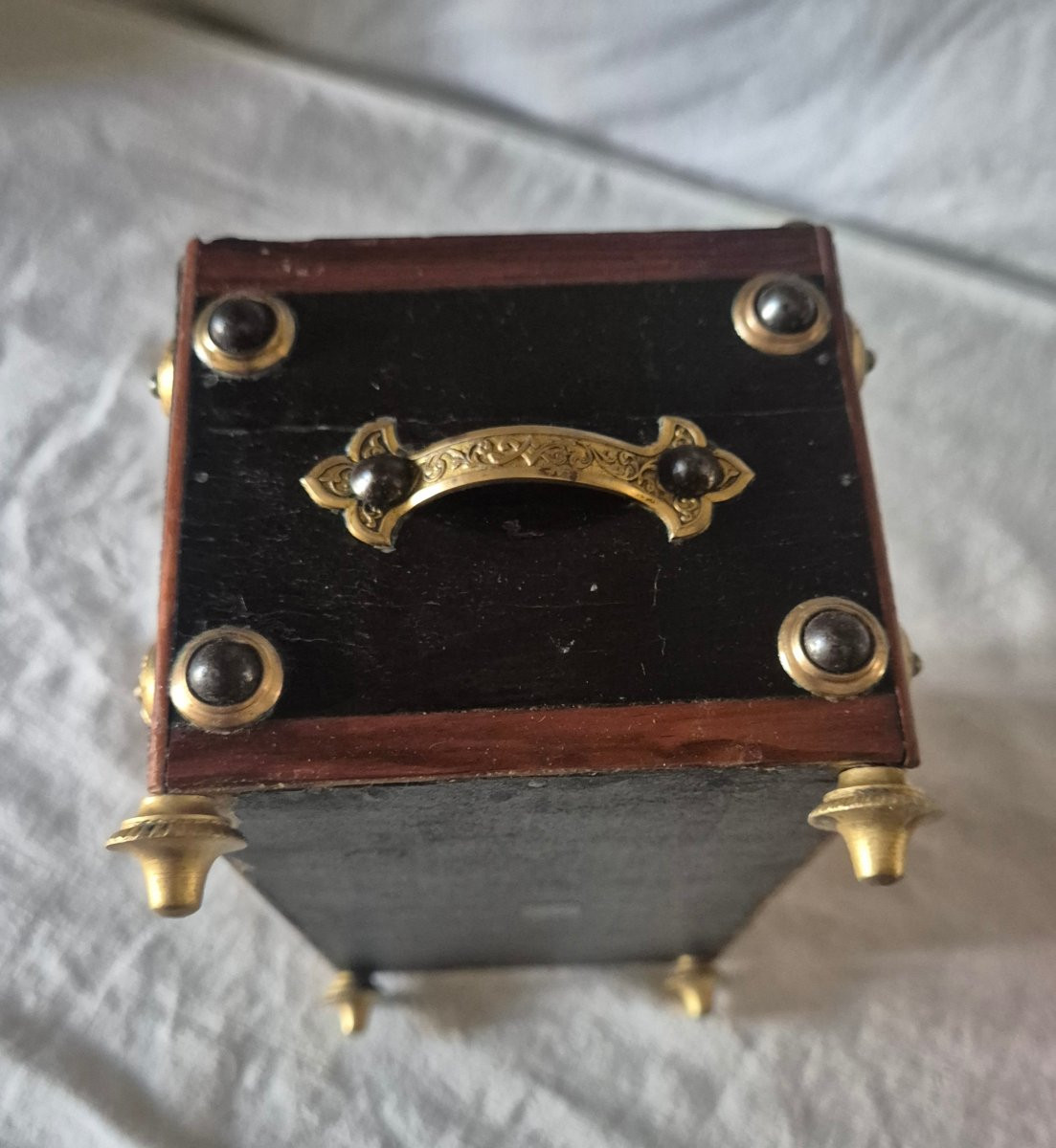 Petite jardinière Napoléon III de la maison Zimberg XIXème siècle -photo-6