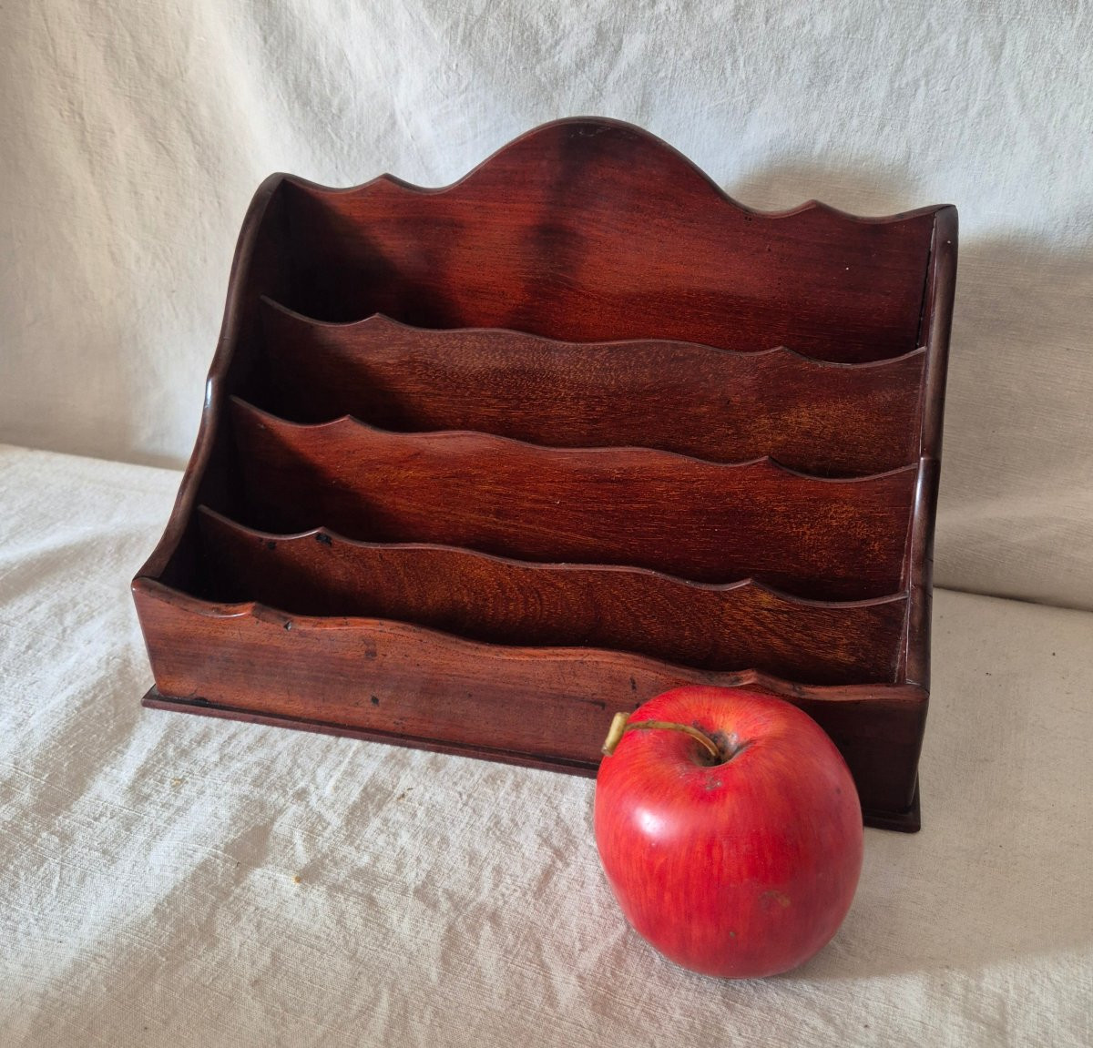 Document Binder In Cuban Mahogany, Late 19th Century-photo-1