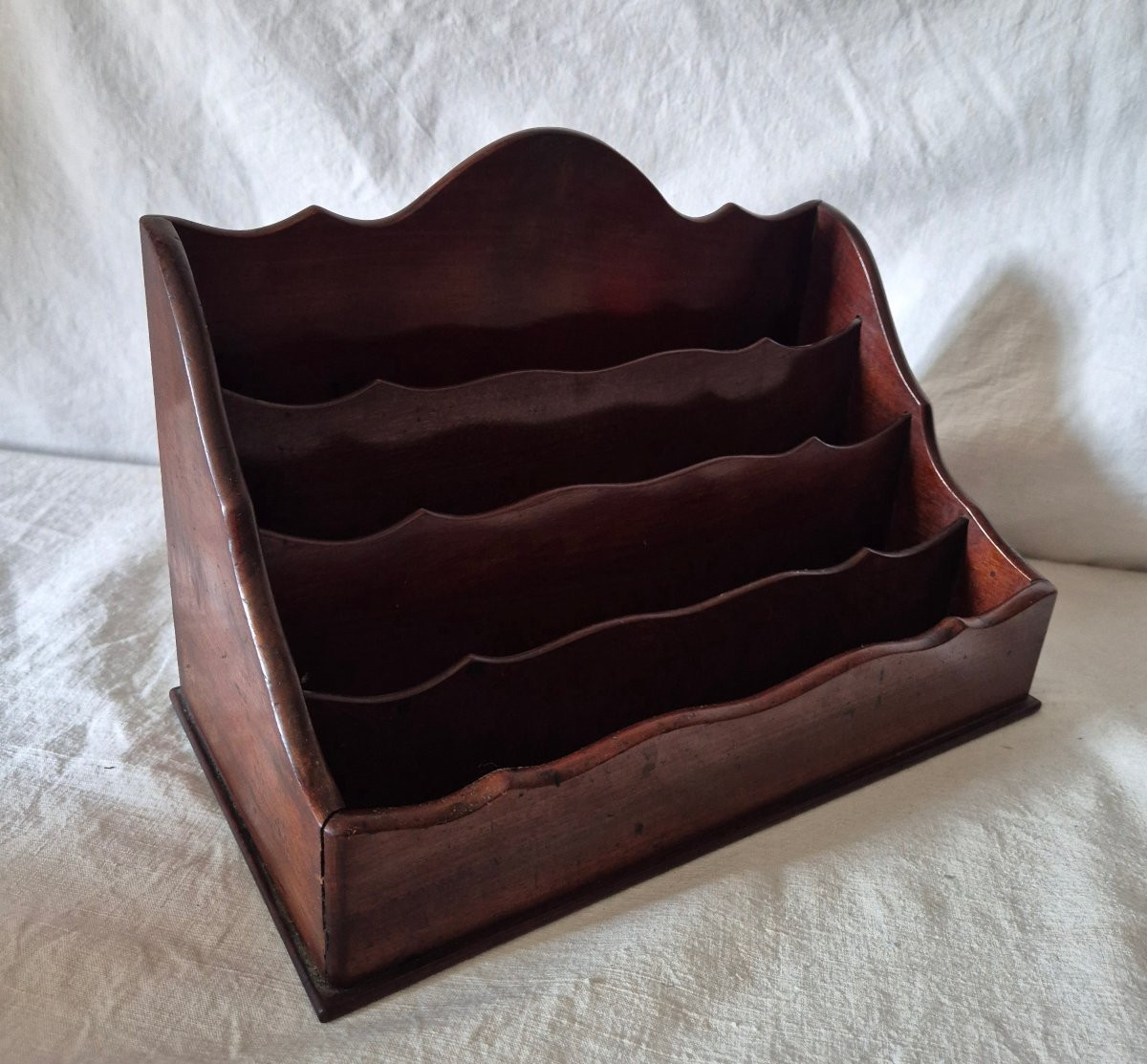 Document Binder In Cuban Mahogany, Late 19th Century-photo-4
