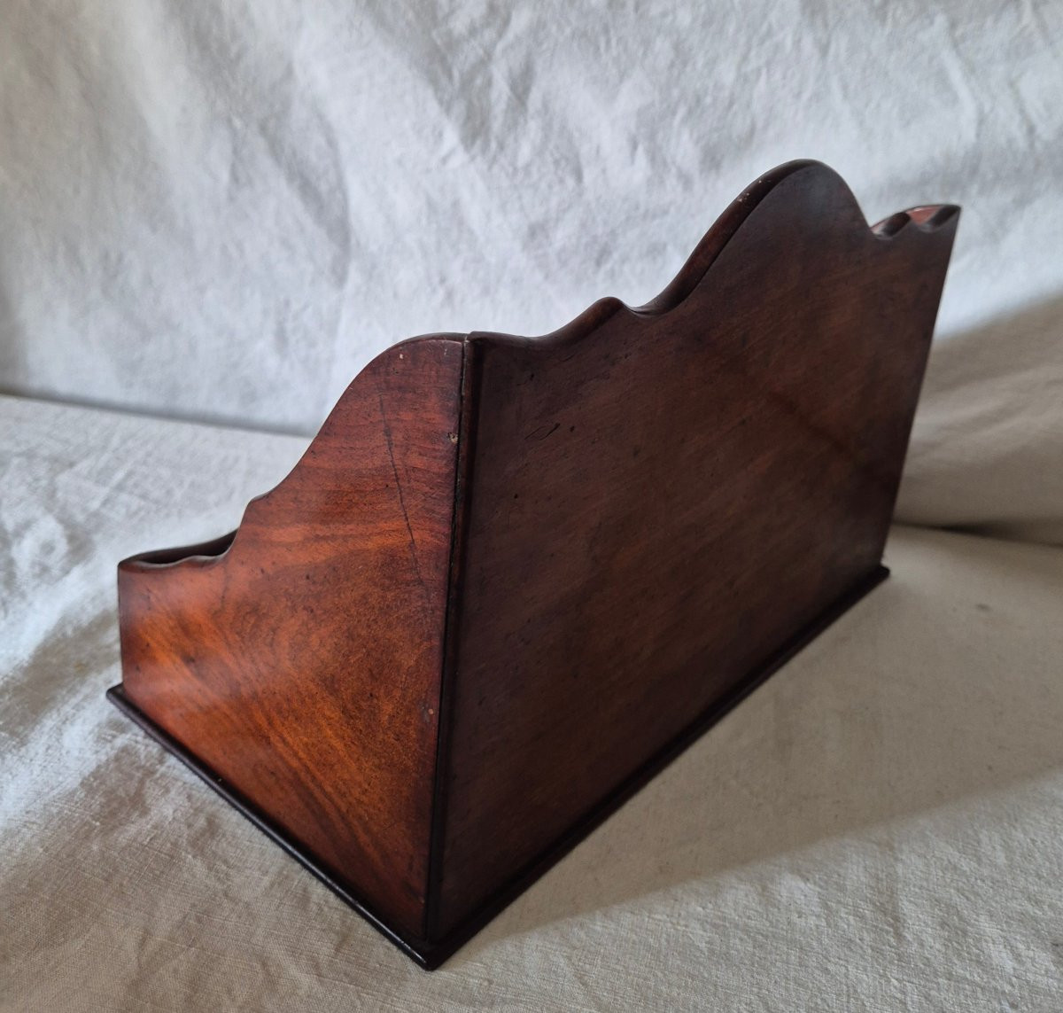Document Binder In Cuban Mahogany, Late 19th Century-photo-5