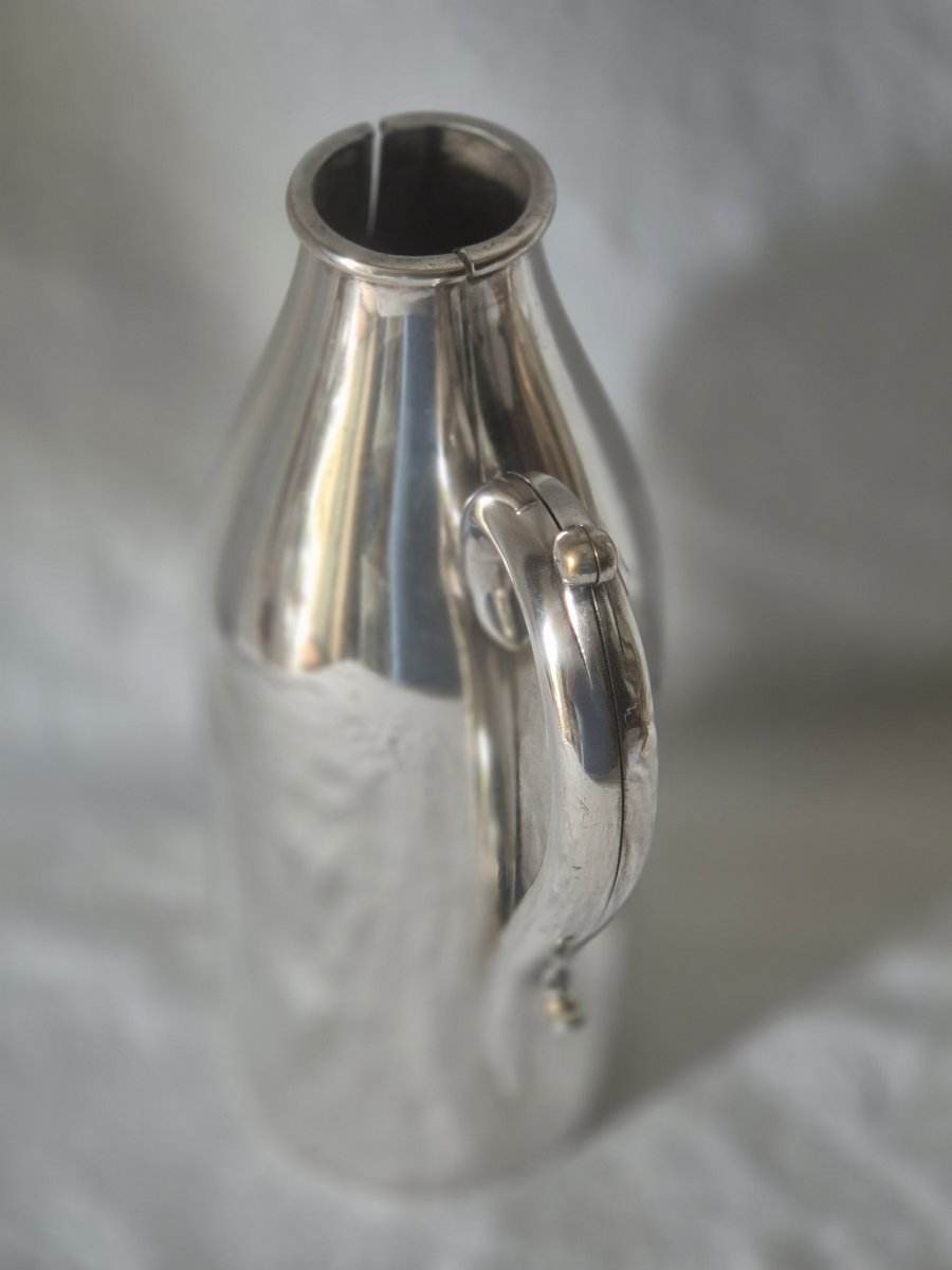 19th-century English Silver-plated Champagne Bottle Holder -photo-4