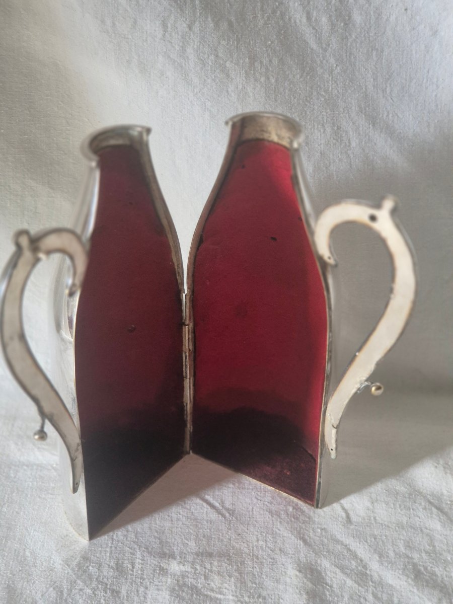 19th-century English Silver-plated Champagne Bottle Holder -photo-2