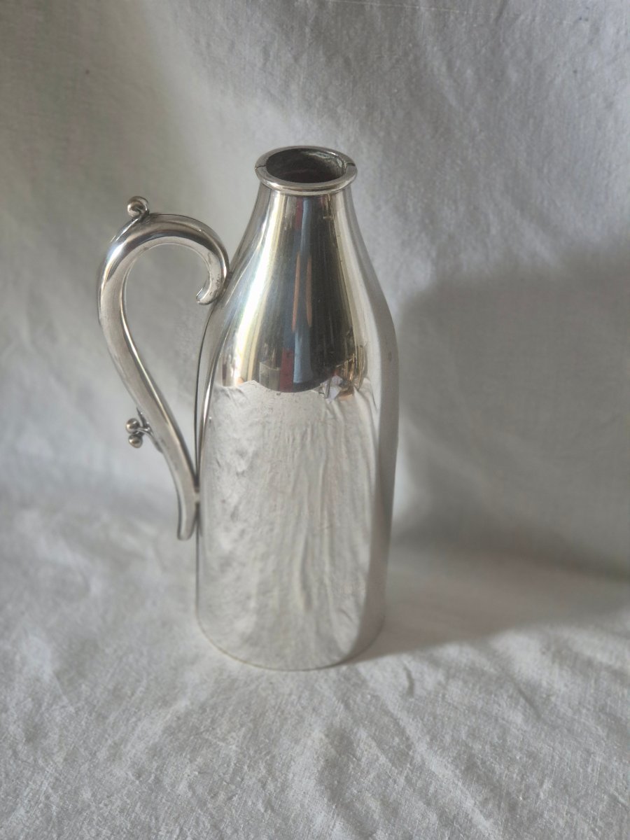 19th-century English Silver-plated Champagne Bottle Holder -photo-5