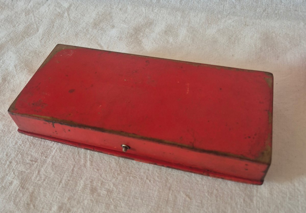 Double-compartment School Pencil Case Featuring A "chasse à La Courre" Theme-photo-5