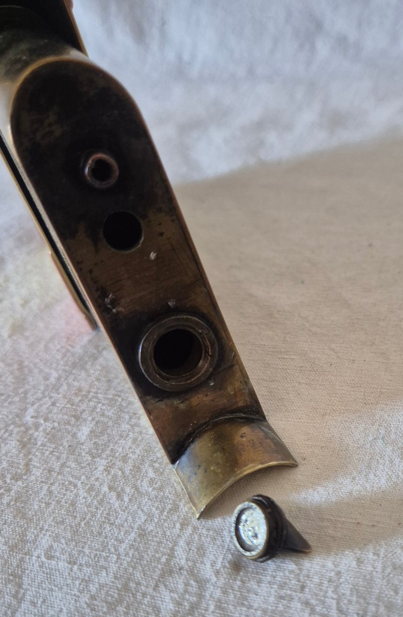 Livre briquet de poilu réalisé avec de la récupération d'obus de la première guerre mondiale -photo-4
