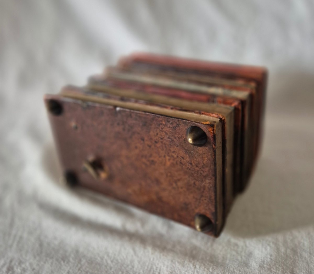 Liqueur Cabinet With Music Box And Trompe-l'œil Books, First Half Of The 20th Century -photo-5