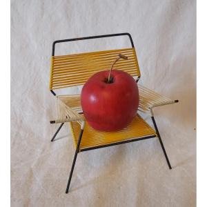 Design Toy Doll Armchair "scoubidou" From The Sixties 