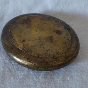 Snuff Box In  Copper Late 17th Century Early 18th Century