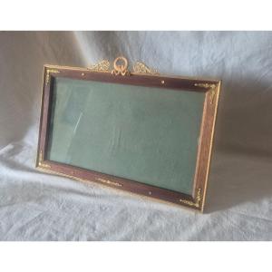 Very Large Horizontal Photo Frame For A Collage, Wedding Photos, Etc.—late 19th Century
