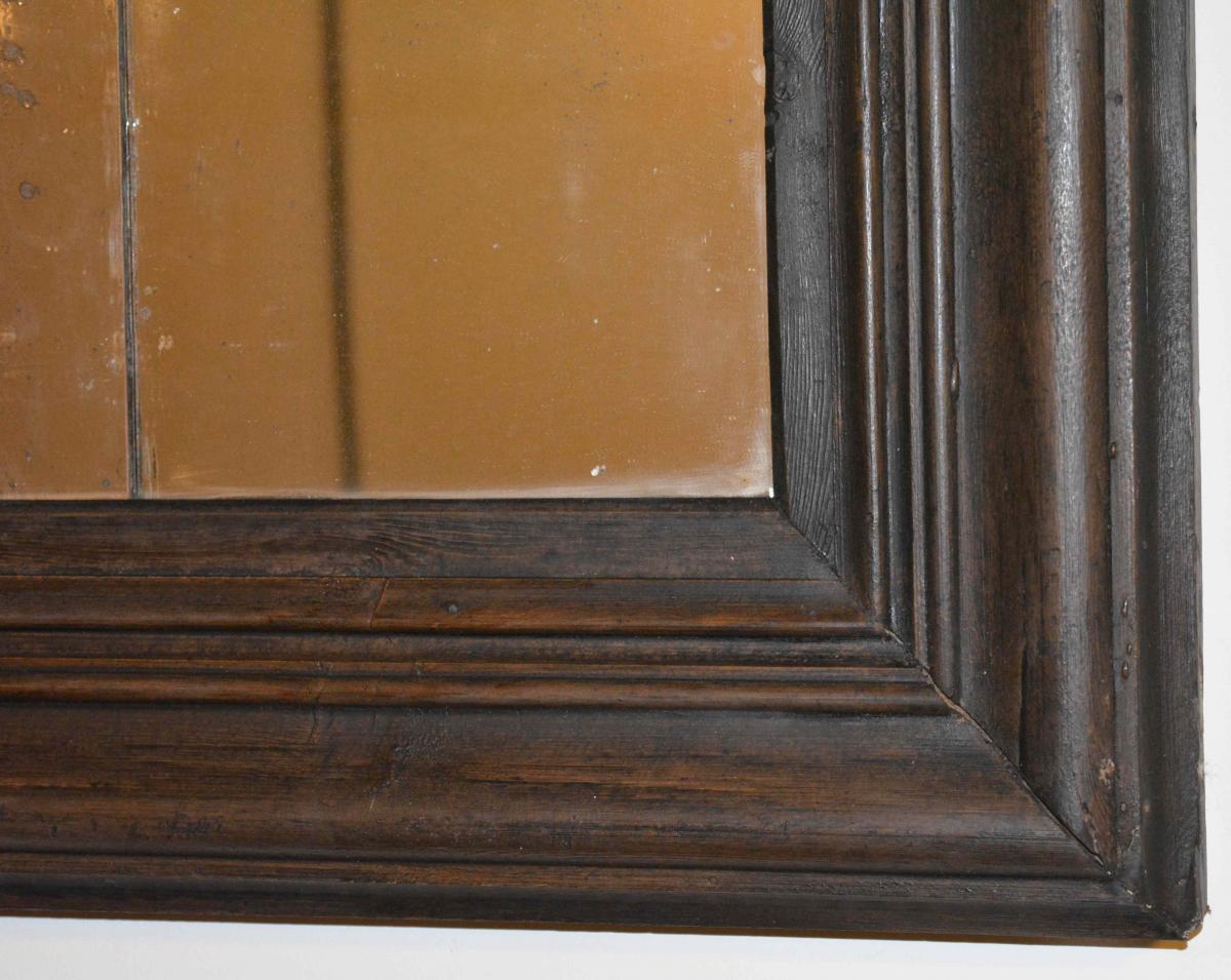 Blackened Wood Mirror-photo-2
