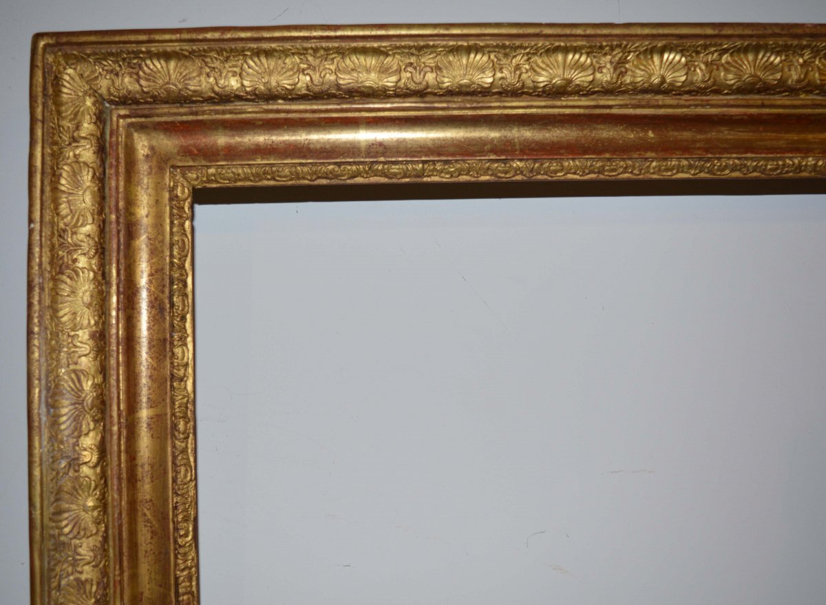 Cadre En Bois Doré De (68.5 X 61 Cm)-photo-2