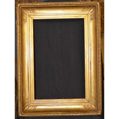 Golden Wood Frame