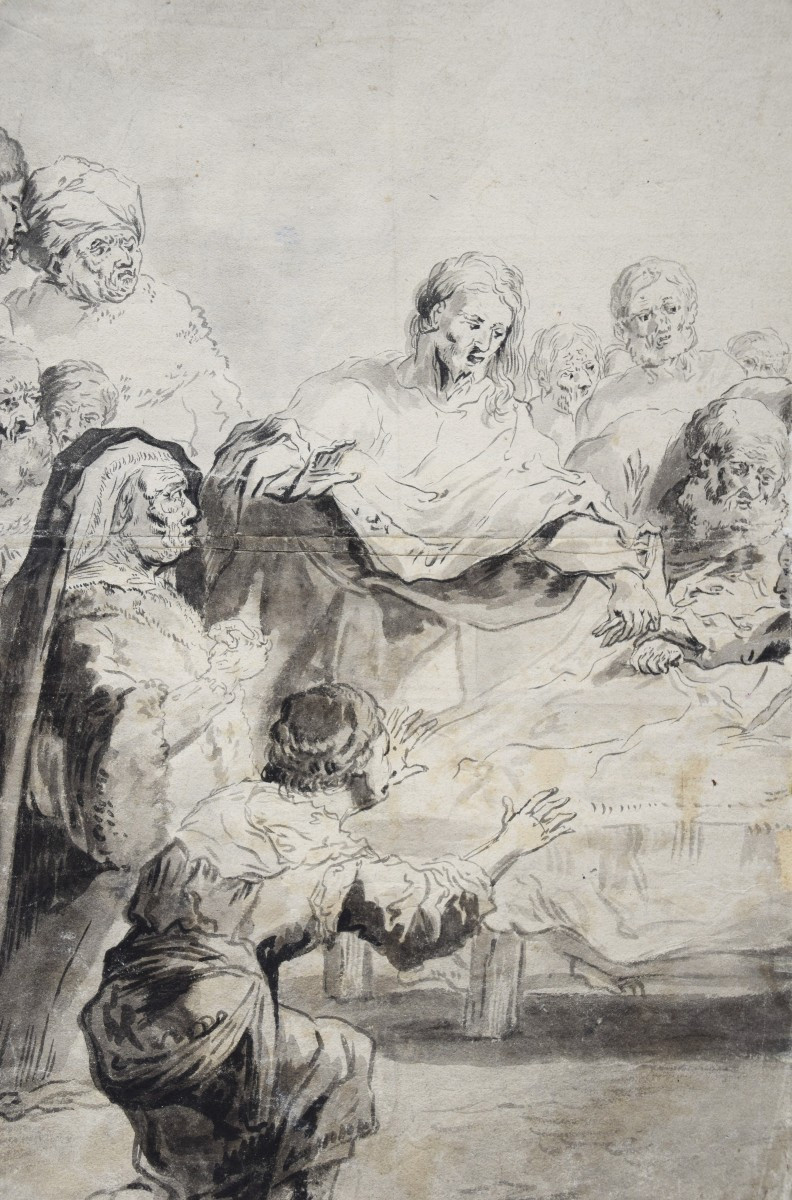 Leonard Bramer 1596-1674. The Death Of Saint Joseph. 