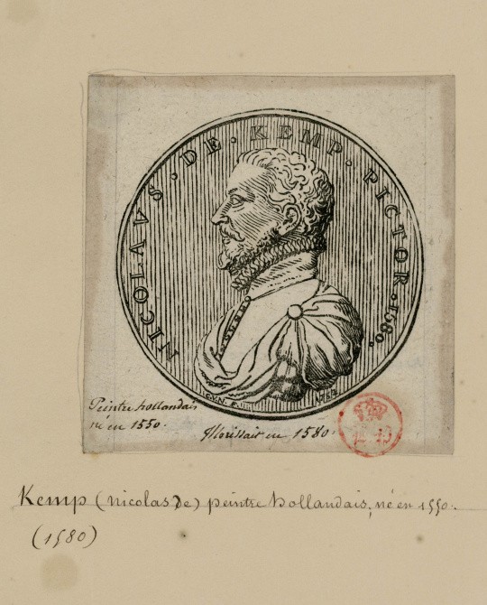 Dutch School, Circa 1700. Design For A Medal In Honor Of Nicolaes Kemp.-photo-2