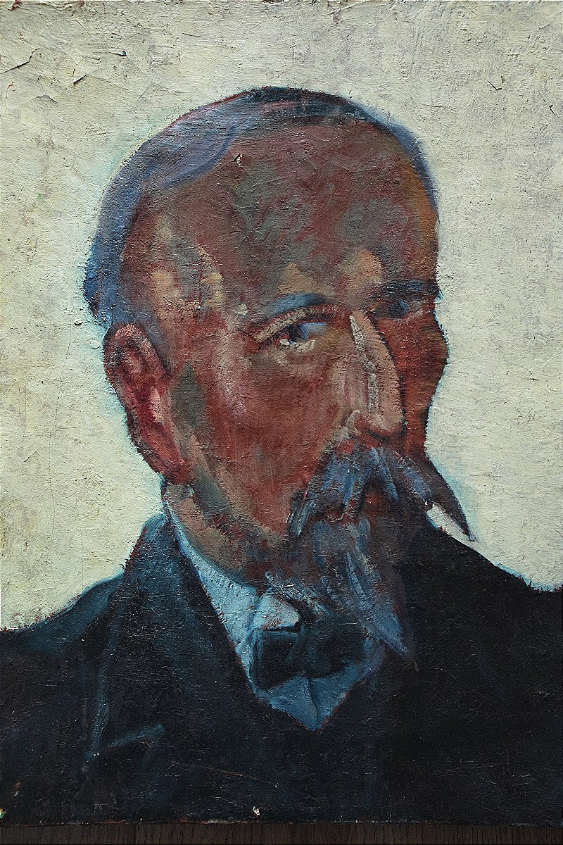 Pierre Mirault. 1899 - 1982. Portrait de Jules Renard.-photo-2
