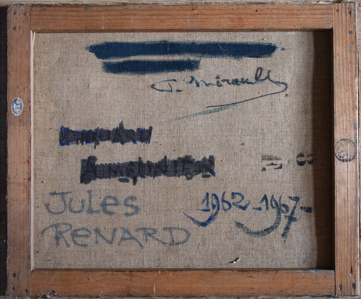 Pierre Mirault. 1899 - 1982. Portrait de Jules Renard.-photo-3