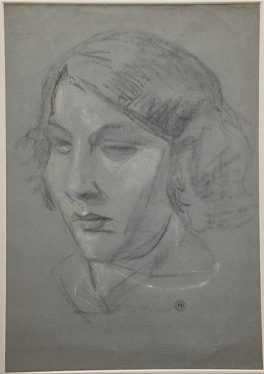 Paul Joostens 1889 - 1960. Portrait Of A Woman.