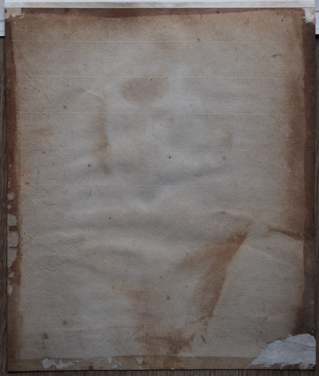 Edward Lutterell 1650 - 1725. Portrait Of Lucas Vorsterman.-photo-3