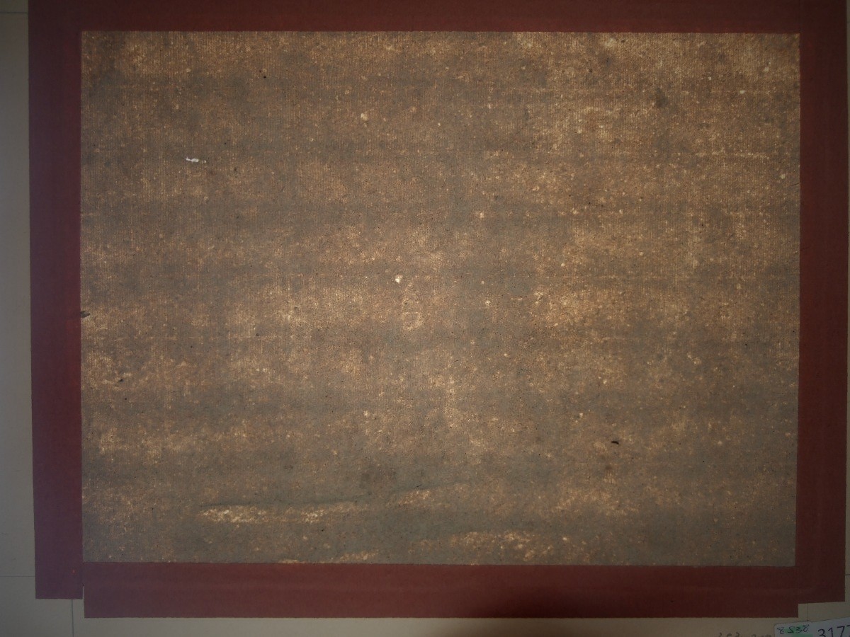 François Boucher 1703-1770. Studies Of Helmeted Faces - Counterproof.-photo-4