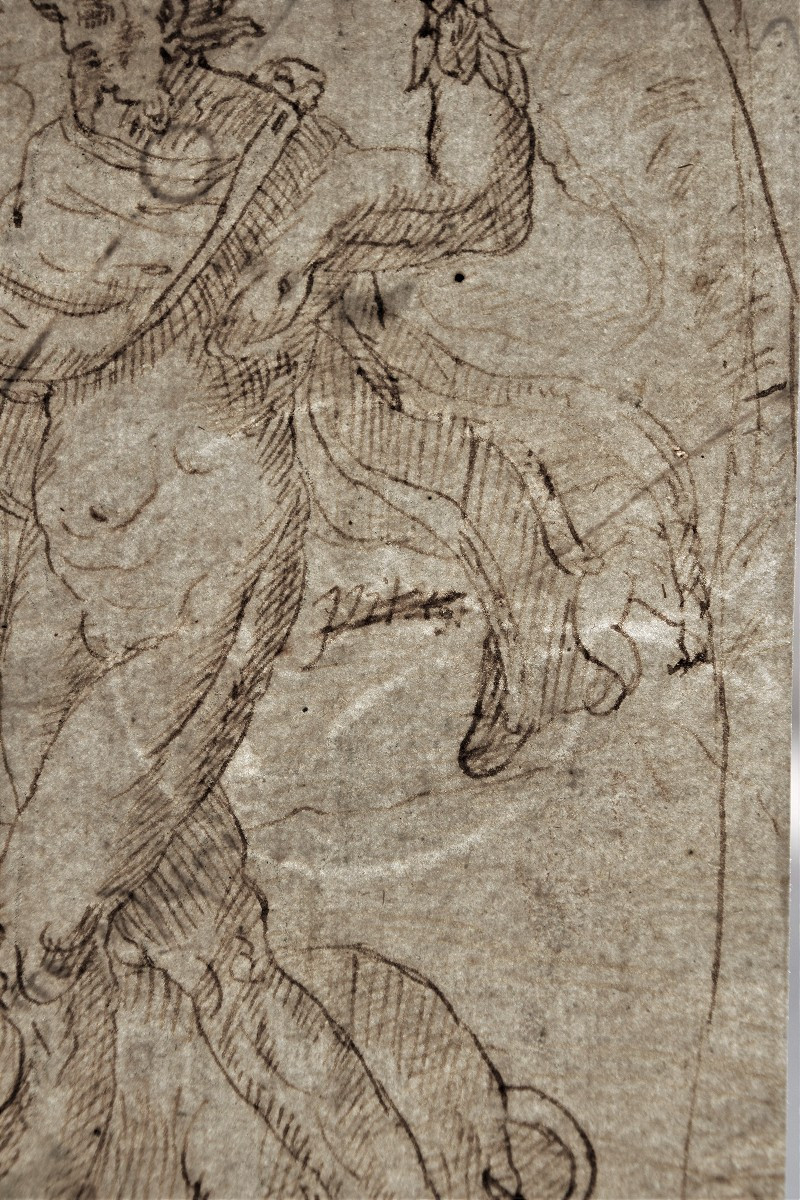 Northern School, 16th Century. Jupiter Offers Juno Io, Transformed Into A Heifer-photo-1